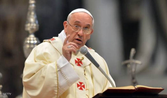 پاپ در کلمبيا خشونت عليه زنان را محکوم کرد  